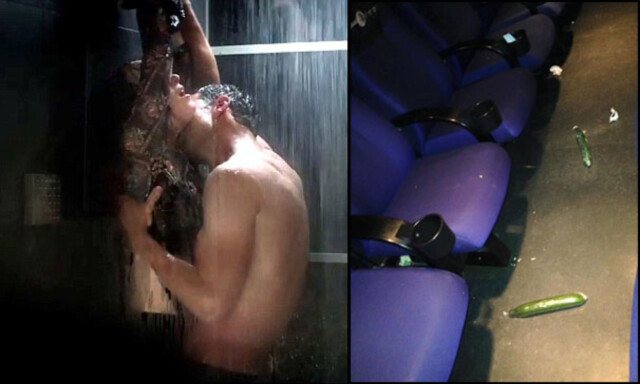 Da «Fifty Shades Darker»-filmen var over, lå disse igjen i kinosalen: - De var begge tørre og rene
